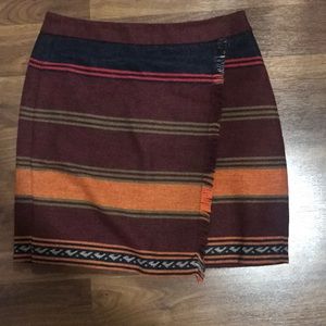 Loft blanket skirt